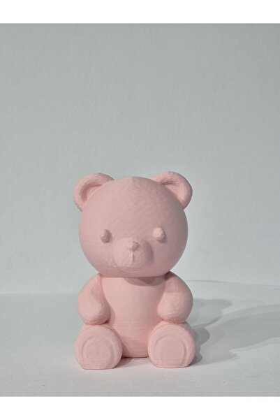PEMBE SEVİMLİ AYICIK FİGÜRÜ