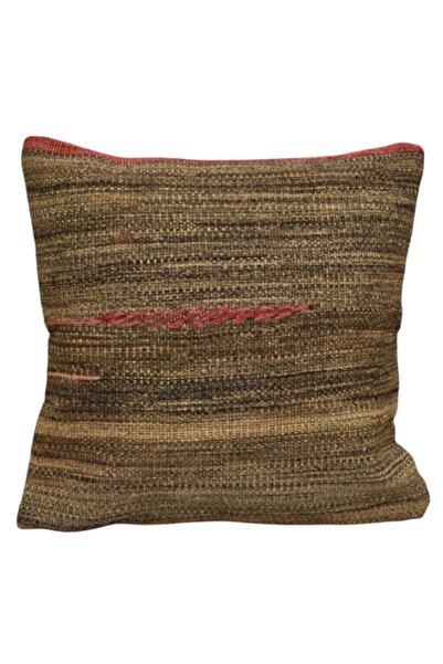 El Dokuma Dekoratif Kilim Kırlent Yastık Kılıfı 0979 - Yeni - Çok Renkli