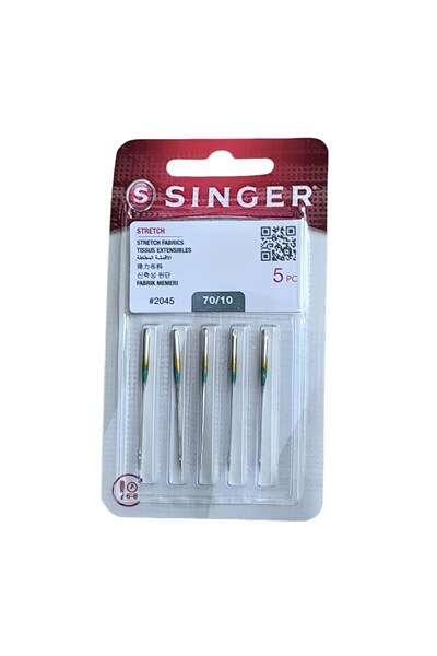 Choice4 Version2045 No.10 Durable 5pcs/Set Household Sewing Machine Needles 2045# Needles for Strech Fabrics