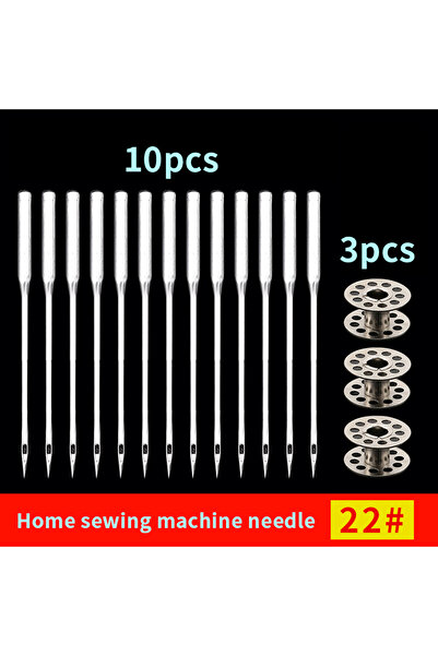 Choice3 مجموعة إبر ماكينة الخياطة المنزلية من 13 قطعة، 22 قطعة، 10/13 قطعة، إ...