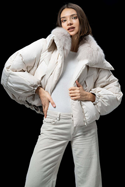 FLO CLO Waterproof Casual Fur Collar Jacket