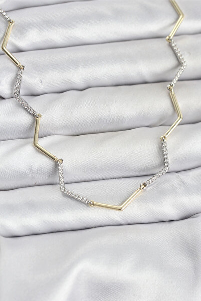 Epilons قلادة نسائية من سلسلة Bfs Vip بتصميم متعرج