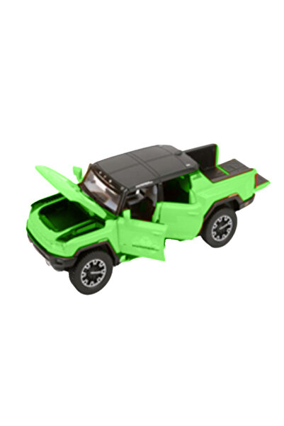 Toysea 1:24 Die-Cast Alloy Pickup Truck Model with Functional Doors, Lights, Sound & Pullback Action