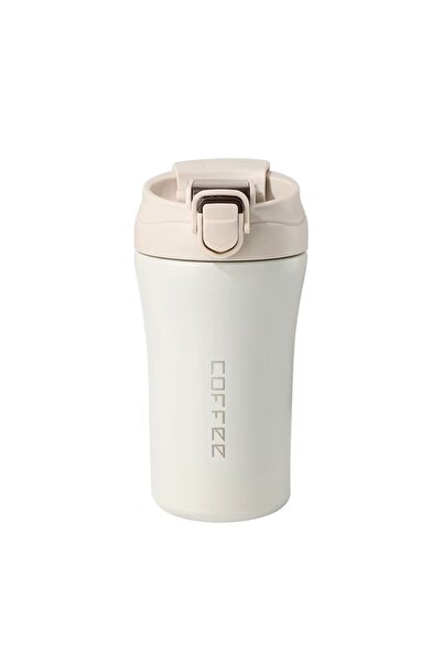 Biki 400ml Double Wall Stainless Steel Travel Mug Vacuum Insulated Tumbler 16x8cm
