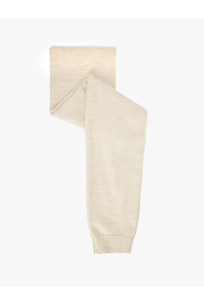 Koton Basic Ribana Detailed Knitwear Long Scarf - X Şahika Ercümen