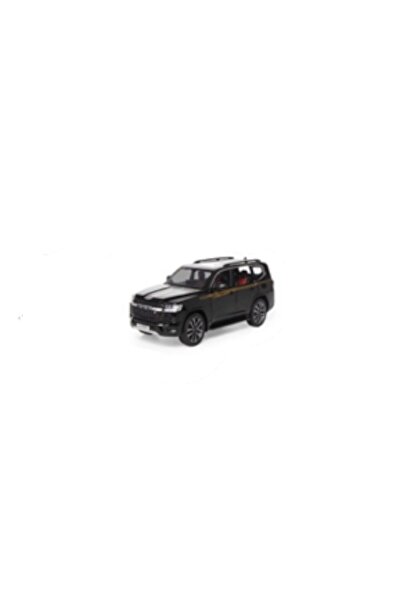 Toysea 1:24 Pullback Die-Cast LC300 SUV with Light, Sound, Openable Doors & Realistic Metal Jeep Design