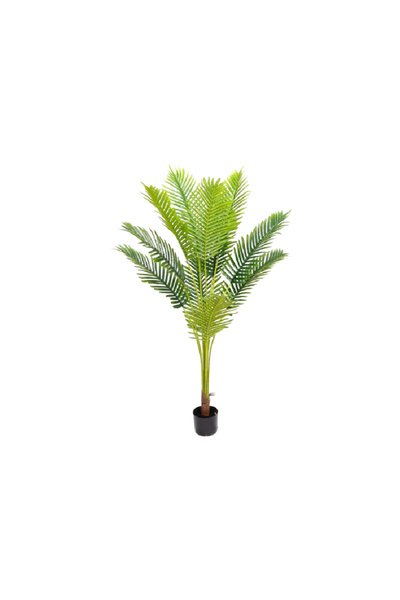 Ruyidecor Palmier artificial decorativ Areca, 160 cm, cu ghiveci inclus