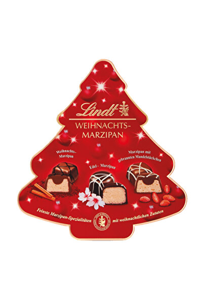 Purple Adv Chocolate Christmas Tree Marzipan