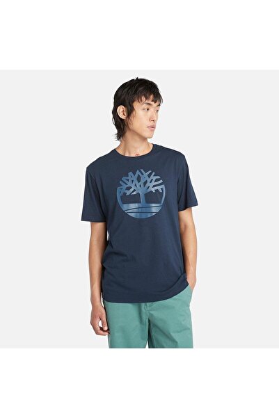 Timberland Erkek Kennebec River Ağaç Logolu TişörtTB0A6DTS2881 Lacivert-M