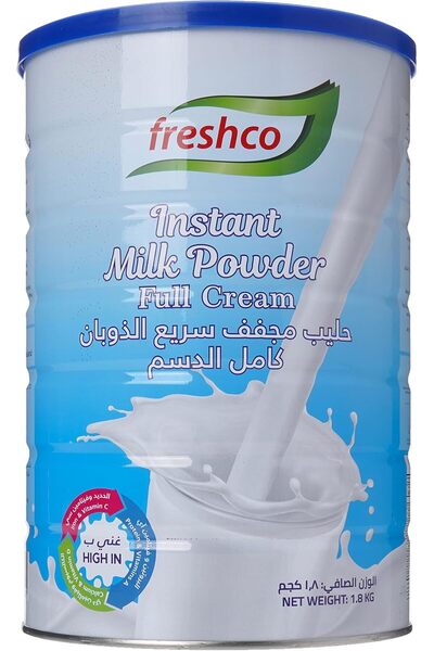 Freshco حليب مجفف، 1.8 كجم - عبوة واحدة