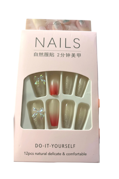 CHIC Set Unghii False "Do-It-Yourself" - Naturale și Confortabile