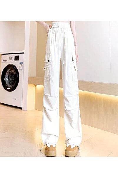 1way Women's oversized elastic waist pants