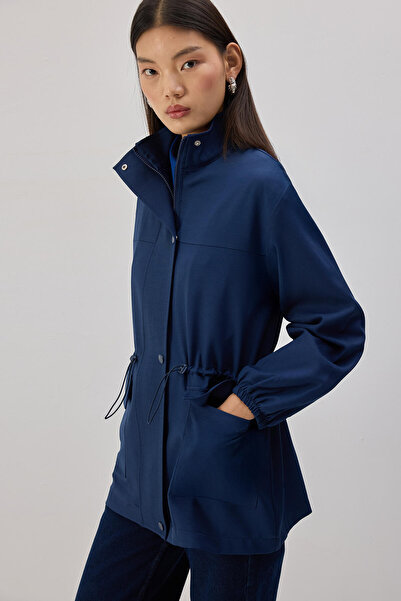 Touché Privé Stand Collar Zipper Jacket