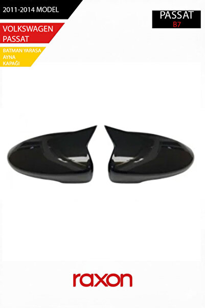 Raxon VOLKSWAGEN SCIROCCO 2008-2017 Batman & Yarasa Ayna Kapağı – Parlak Pian...