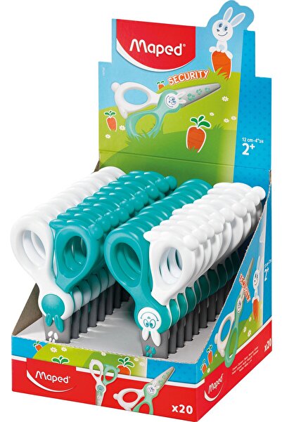 Maped مقص كيدكت 12 سم قطعة واحدة