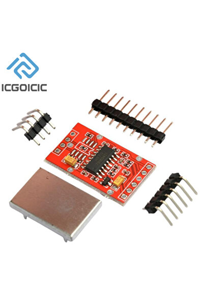 Choice11 لوحة حمراء مع واقي ICGOICIC HX711 ثنائي القناة 24 بت مستشعر وزن صغير...