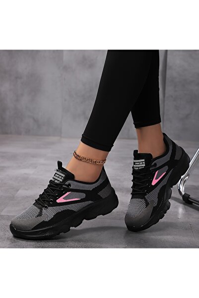 SOSENFER Bayan Spor Ayakkabıları، Bayan Nefes Bağlı Yumuşak Toplu Koşu Kadın ...