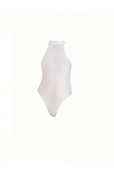 JInsh Sexy Women's Bodysuit Naguhty Sheer Elastic Sleevless Round Neck High C...