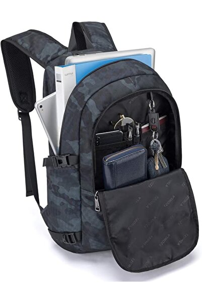 Tzowla Laptop Travel Backpack Anti-Theft, Water Resistant, Fits up to 15.6"