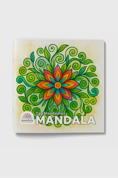 Art Terapi Mandala Yayınları CEP BOY MANDALA BÜYÜKLER İÇİN BOYAMA KİTABI