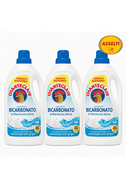 Chanteclair Set ASSELTI® – 3 x Bicarbonat (46 spălări fiecare)