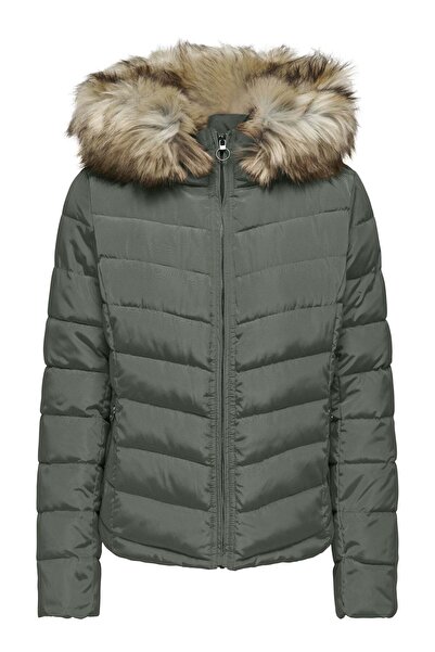 ONLY Women / Girls Castor Gray Coat Model Code: (15300254Castor Gra)