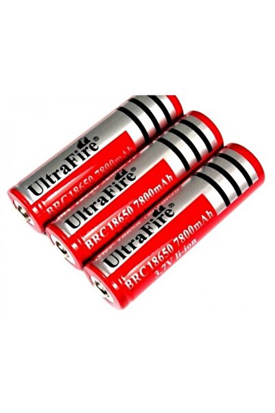 OEM Set of 3 18650 Batteries, 7800 mAh, 3.7V, Li-ion