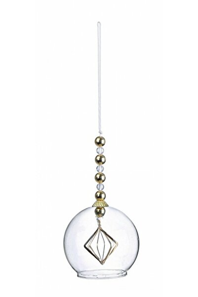 Bizzotto Set of 12 Elizabeth Christmas baubles 8x8x26 cm