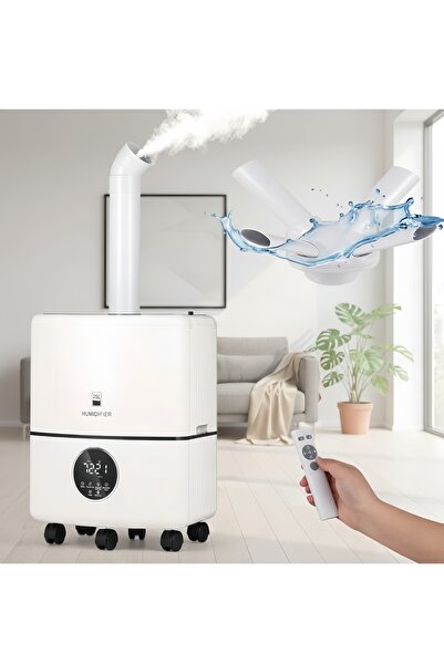 ET-LIFE مرطب هواء للغرف الكبيرة، سعة 25 لترًا/6.6 جالون، مساحة 2100 قدم مربع،...