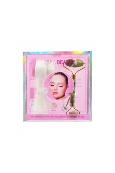 RIAL BEAUTY Massage comb + sponge