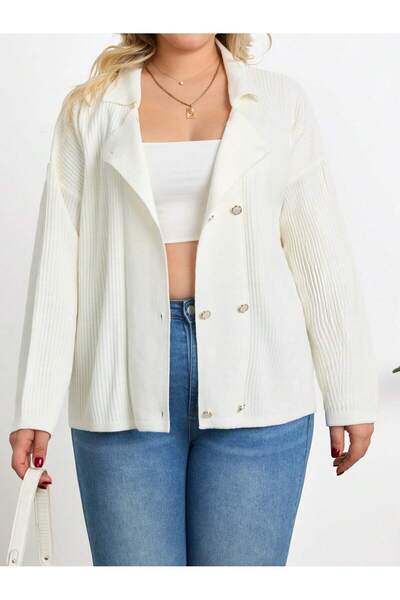 Rossida Kemik rengi hırka