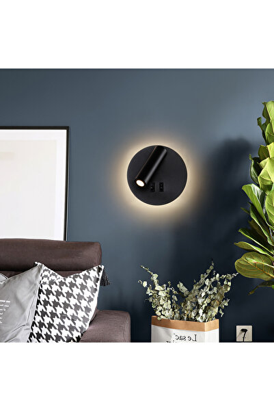 OEM Wall Lamp, for Bedroom, LED Bedside Wall Lamp - With Switch