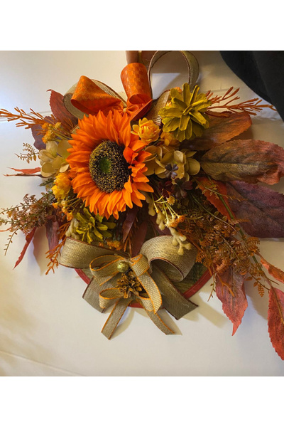 me too flower naturel decor kapı süsü,kapı çelengi