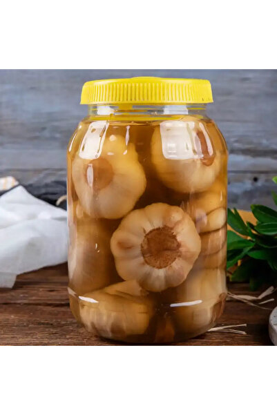 Bahçem Antep Usulü Baş Sarımsak Turşusu 1750 cc Bidon