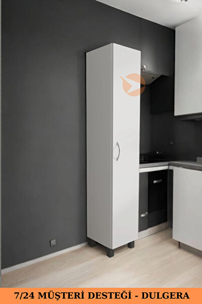 DULGERA Kapaklı Çok Amaçlı Dolap Diken Mutfak Dolabı Erzak Dolabı Kiler Dolab...