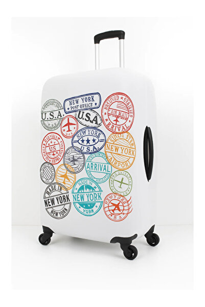 Trink Çanta Husă pentru valiză din material textil și husă pentru valiză (27-New York) Cabin Cabin