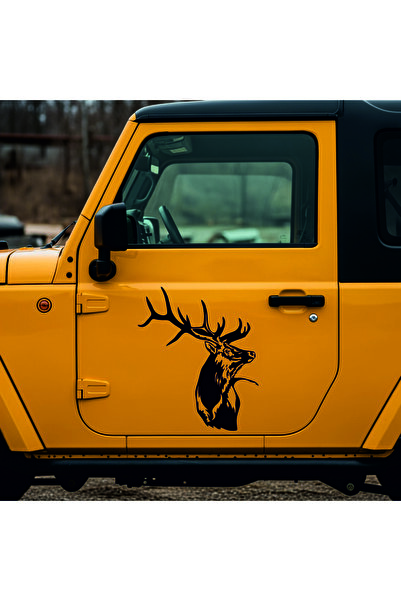 StickITsibiu Deer – 4×4 Off-Road Car Stickers – Dimensions 120x100 cm.