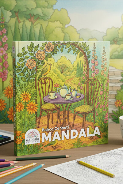 Art Terapi Mandala Yayınları CEP BOY MANDALA BÜYÜKLER İÇİN BOYAMA KİTABI
