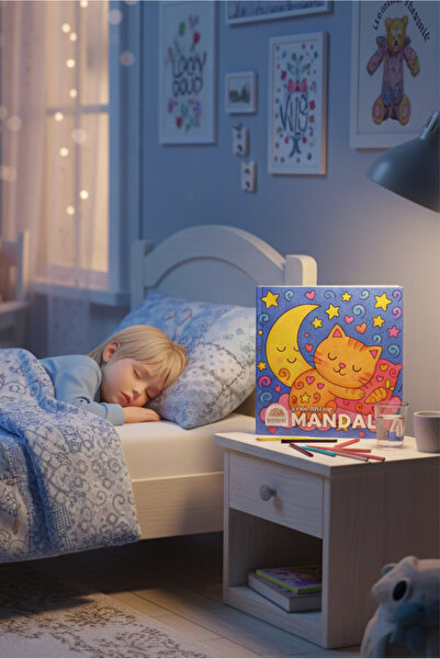 Art Terapi Mandala Yayınları MANDALA ÇOCUKLAR İÇİN BOYAMA KİTABI