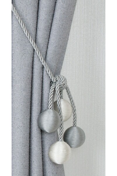 cheap's home Luxury 4 Ball Rope Hanging Ceiling Drapery Accessory (Braçol)