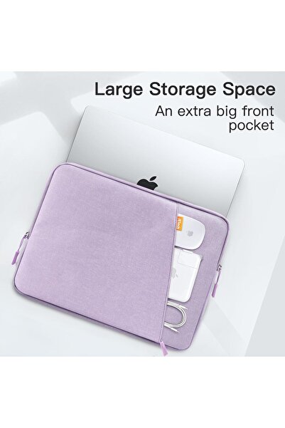 JETech Laptop Sleeve for 13-14 Inch MacBook Air/Pro, Waterproof Shock Resistant (Light Purple)