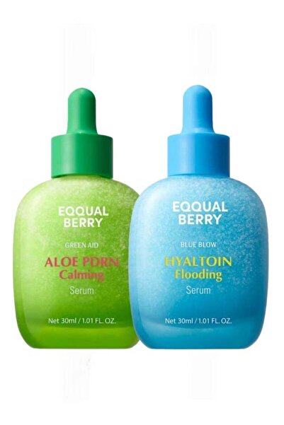 EQQUALBERRY Hyaltoin Flooding Smoothie Serum 30ml + Aloe PDRN Soothing Serum 30ml