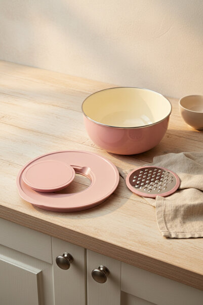 Bambum Nostalgia Mixing Bowl Candy Pink 24 cm