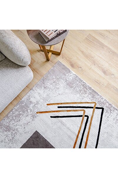 Danube Home سجادة جاليريا لوكس الحديثة لتغطية الأرضيات 200 × 300 سم - رمادي أ...