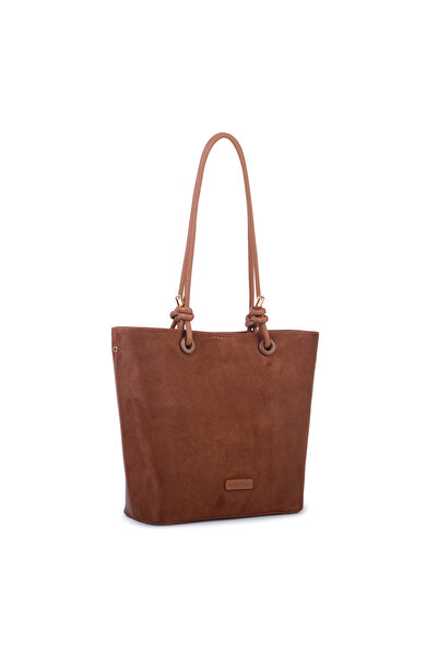 Nas Bag , Large Size, Suede, Women's Shoulder Bag