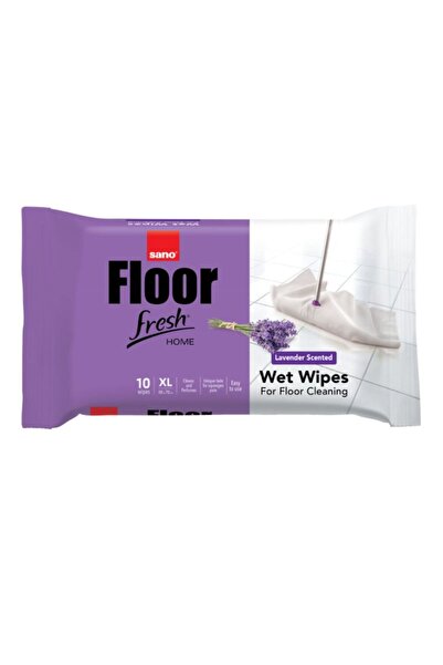 Sano Floor Lavender wet floor wipes, 10 pcs, 70x40cm