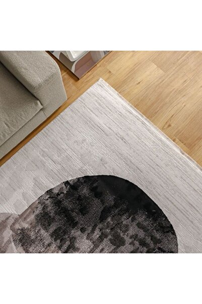 Danube Home سجادة جاليريا لوكس التجريدية، غطاء أرضي، 200×300 سم، رمادي وأبيض،...