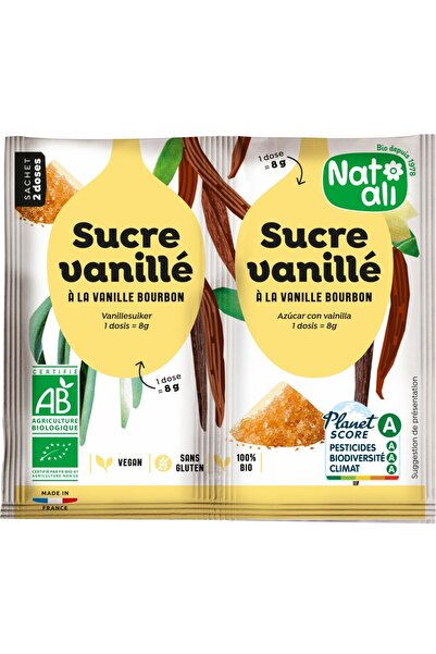 Natali Zahar vanilat Bourbon, bio, 2x 8g, Nat-ali