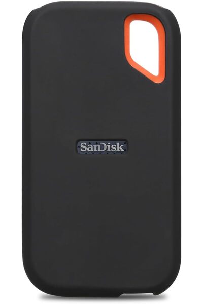 Lacdo Silicone Case for SanDisk Extreme Portable SSD (500GB–8TB) - Black