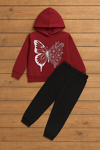 SAINT YUX Kelebek Štampano Sa kapuljačom Djevojačka trenerka